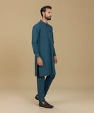 Textured Cotton Suit