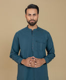 Textured Cotton Suit