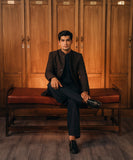 Embroidered Luxury Wool Prince Coat