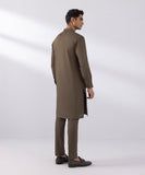 Embroidered Cotton Dobby Suit