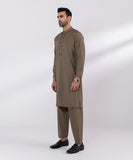 Embroidered Egyptian Cotton Suit