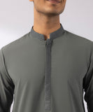 Embroidered Wash & Wear Suit