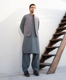 Embroidered Wash & Wear Suit