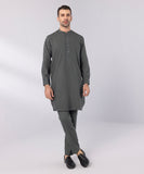 Embroidered Wash & Wear Suit