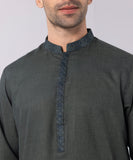 Embroidered Wash & Wear Suit