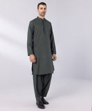 Embroidered Wash & Wear Suit