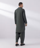 Embroidered Wash & Wear Suit