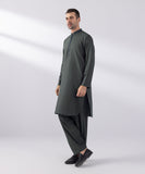 Embroidered Wash & Wear Suit
