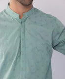 Schiffli Embroidered Kurta