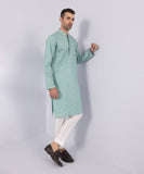 Schiffli Embroidered Kurta