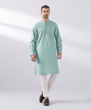 Schiffli Embroidered Kurta