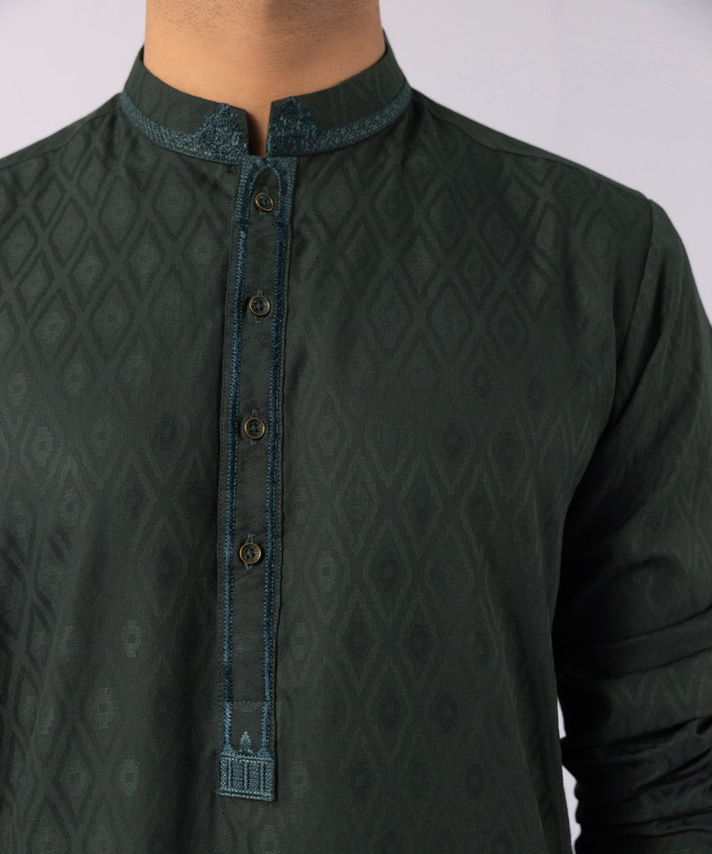 Embroidered Wash & Wear Kurta