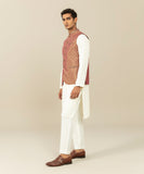 Embroidered Jamawar Waistcoat