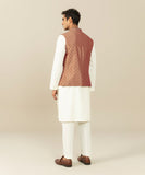 Embroidered Jamawar Waistcoat