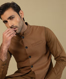 Embroidered Jacquard Waistcoat