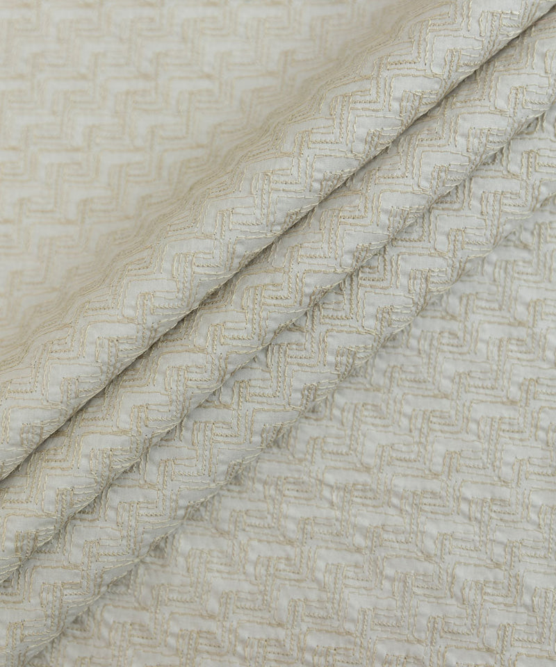 Cotton Schiffli Embroidered Kurta