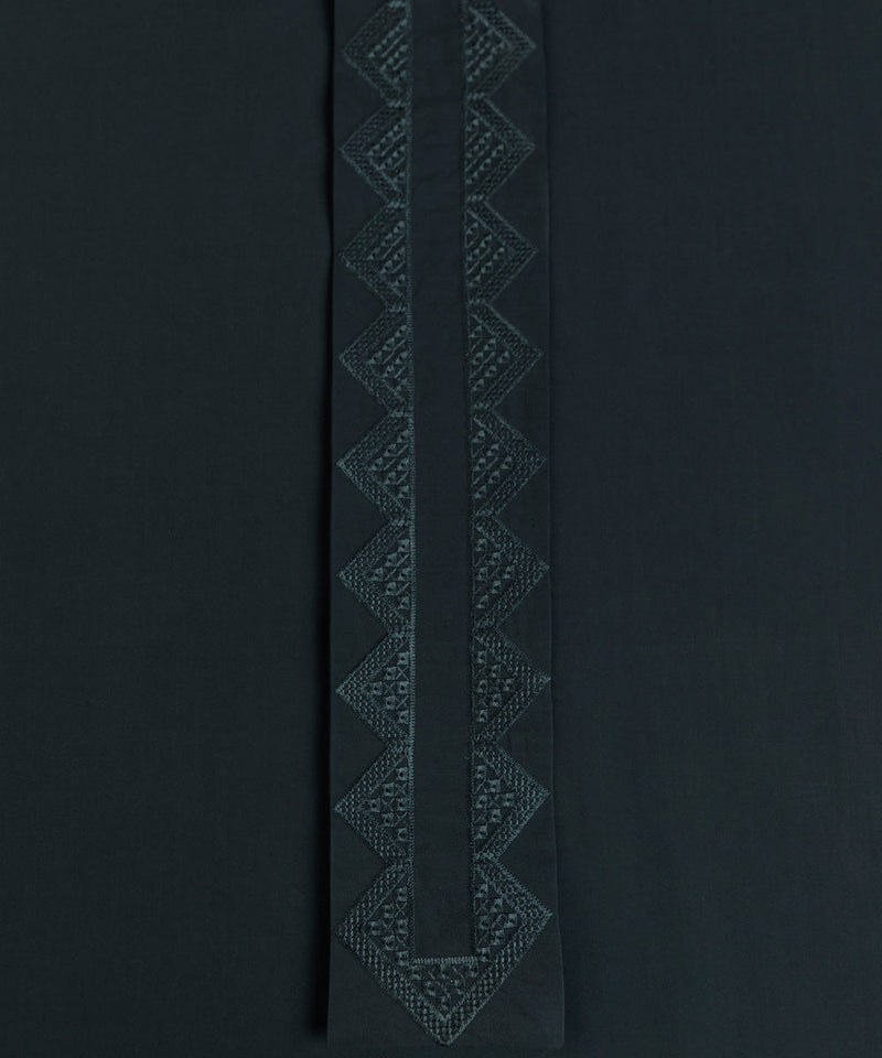 Embroidered Wash & Wear Suit