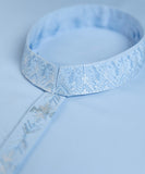 Embroidered Wash & Wear Suit