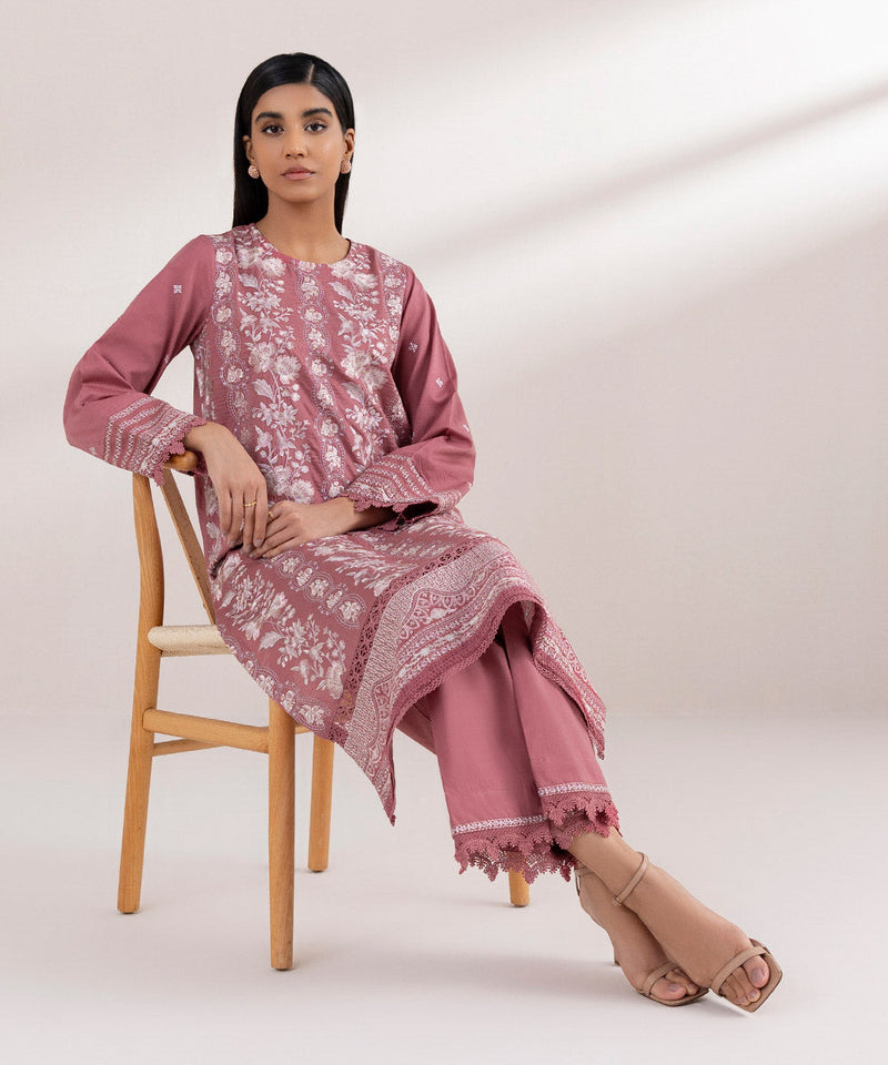 Embroidered Dobby Shirt