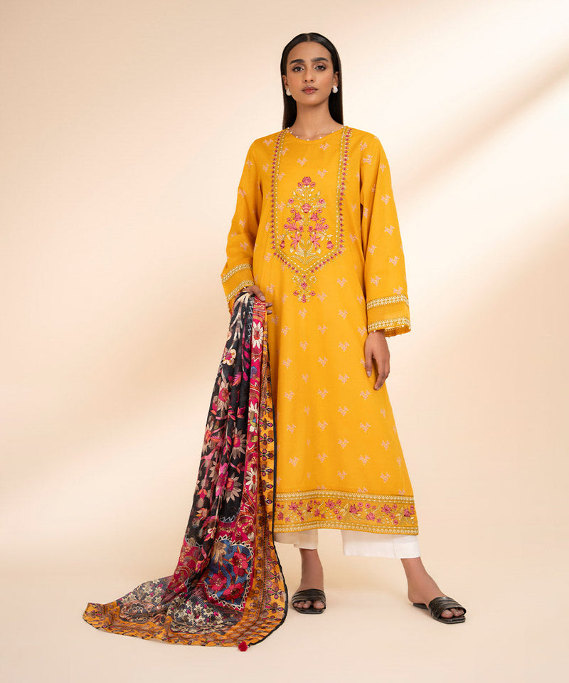 Printed Jacquard Dupatta