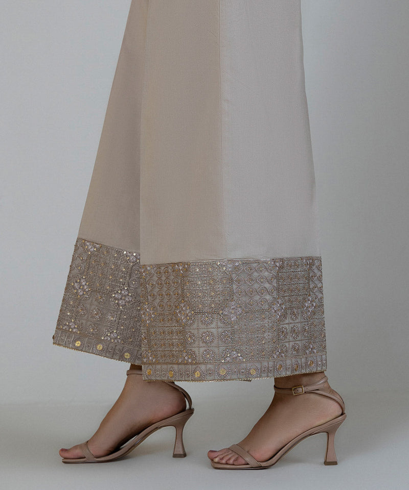 Embroidered Cambric Culottes