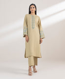 Embroidered Cotton Linen Shirt