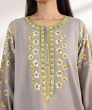 Embroidered Cotton Linen Shirt