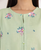 Embroidered Cotton Linen Shirt