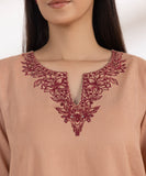 Embroidered Cotton Linen Shirt