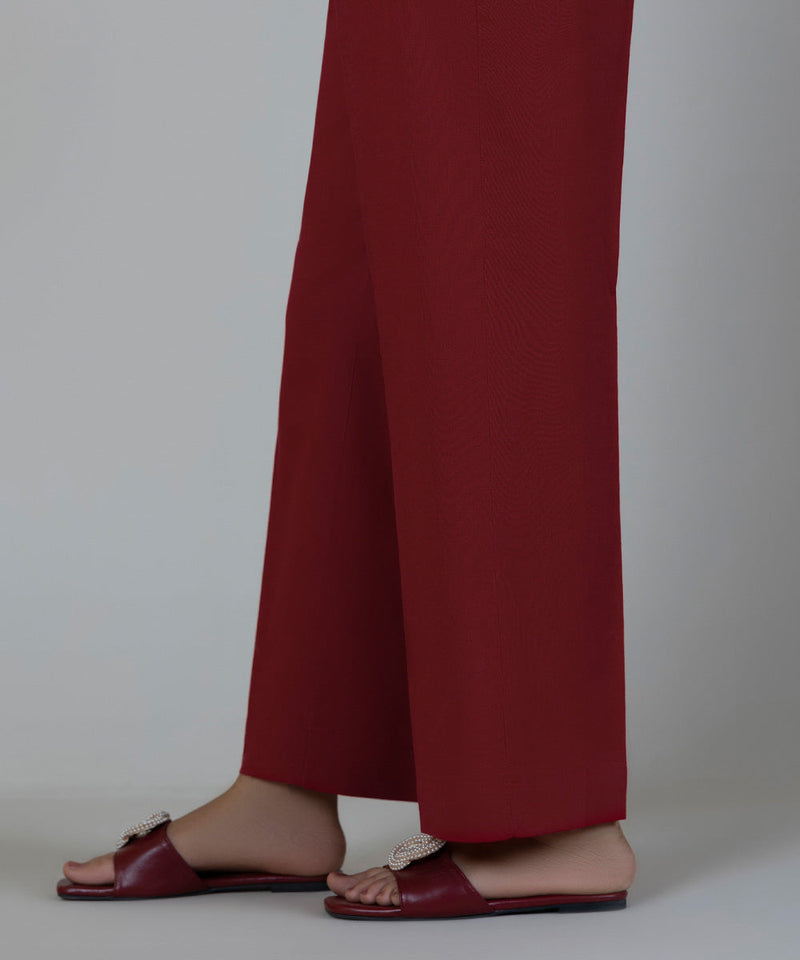 Cotton Linen Straight Pants