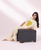 Printed Jersey Trousers