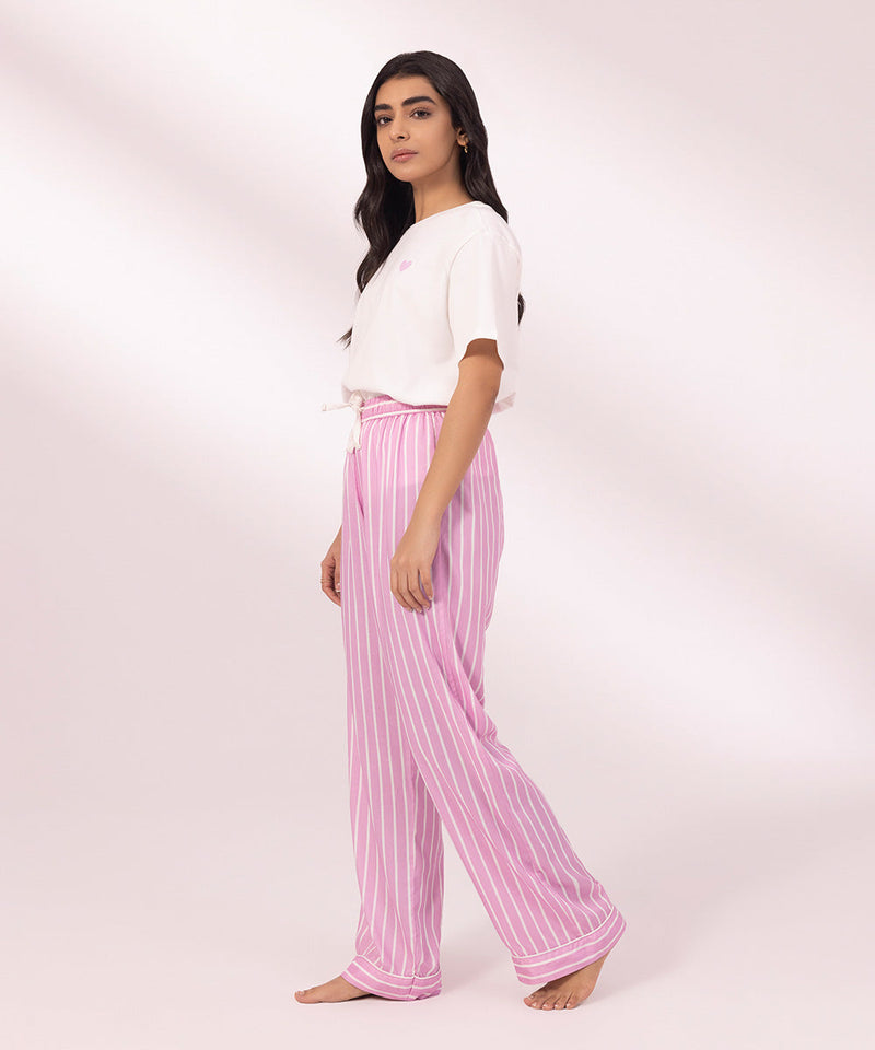 Printed Viscose Trousers