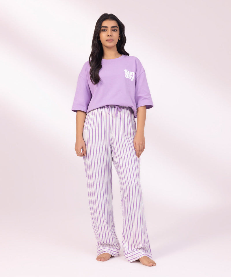 Printed Viscose Trousers