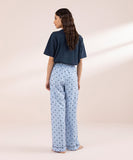 Printed Viscose Trousers