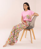 Printed Viscose Trousers