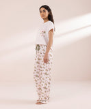 Printed Viscose Trousers