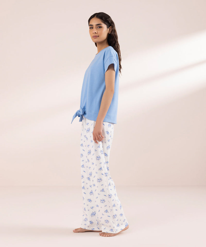 Printed Cotton Trousers