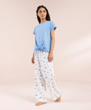 Printed Cotton Trousers