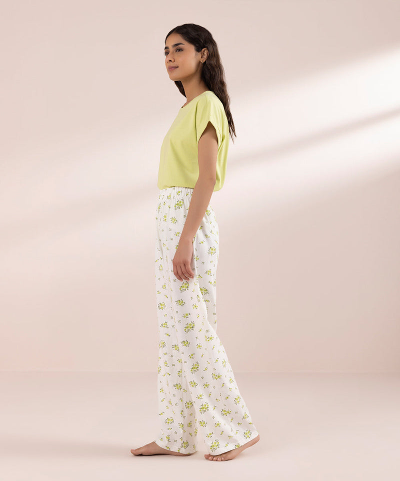 Printed Cotton Trousers