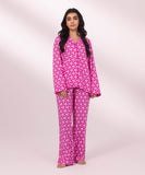 Heart Printed Viscose PJ Set