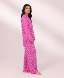 Heart Printed Viscose PJ Set