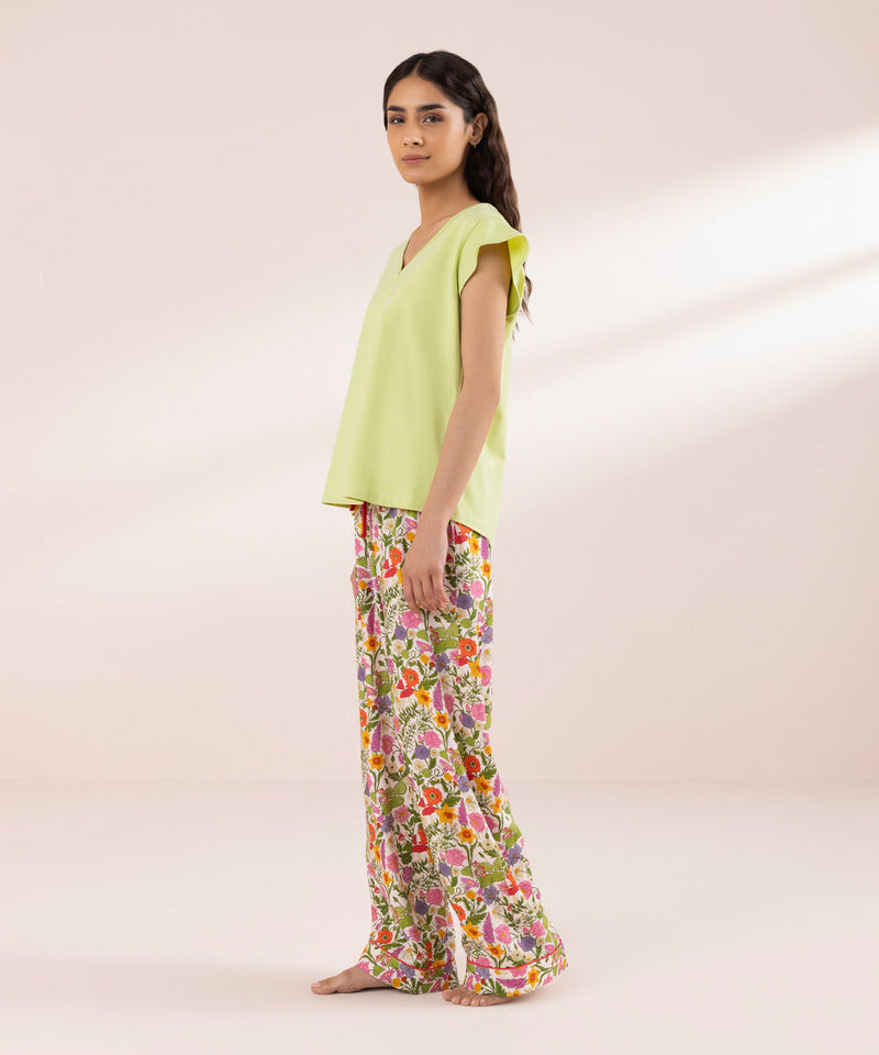 Cotton Henley T-Shirt