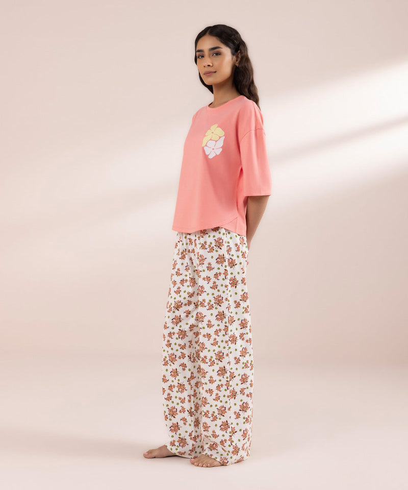 Round Neck Cotton T-shirt