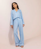 Checkered Viscose PJ Set