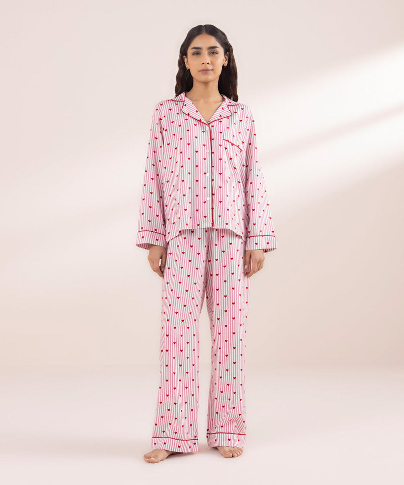 Printed Viscose PJ Set
