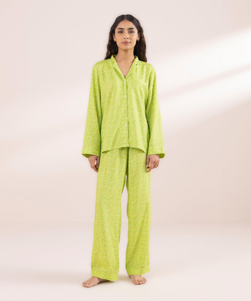 Printed Viscose PJ Set