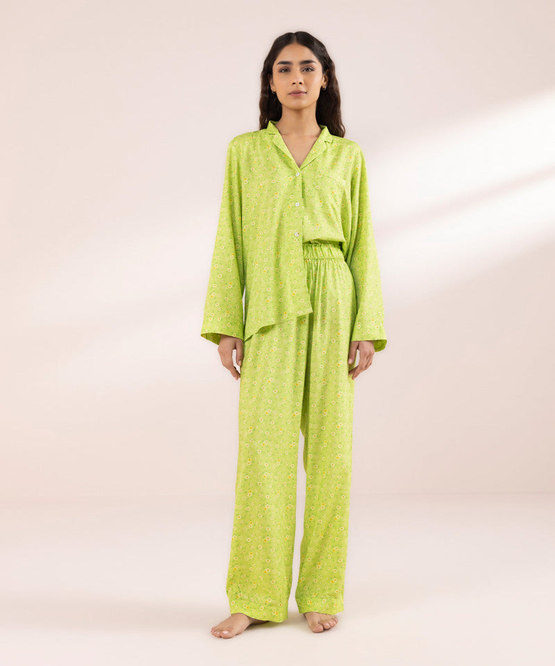 Printed Viscose PJ Set