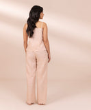 Embroidered Cotton Cami Set