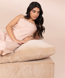 Embroidered Cotton Cami Set