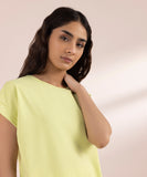 Solid Cotton T-Shirt